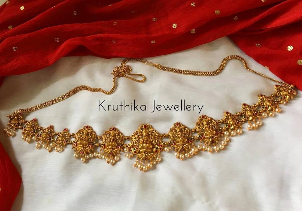 Simple chain vaddanam designs sale