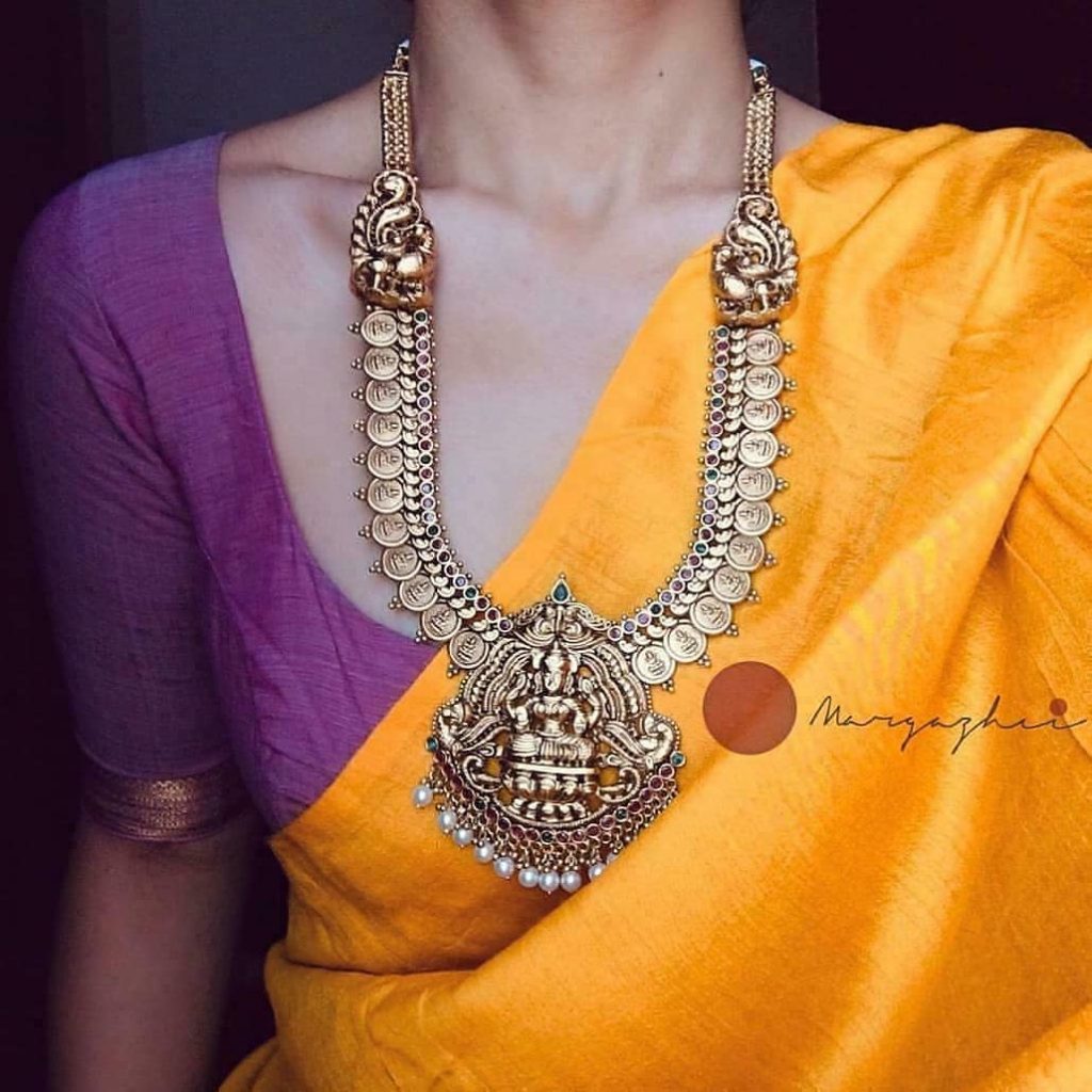 Classic Necklace Designs To Flaunt With Festive Sarees!! • South India ...