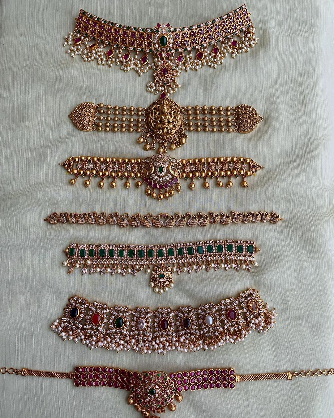 South Indian Bridal Necklace Set Online | Starting from ₹ 1,400
