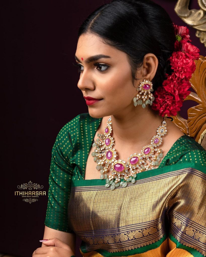 BEST Jewellery Sets To Wear With Kanjivaram Silk Sarees!