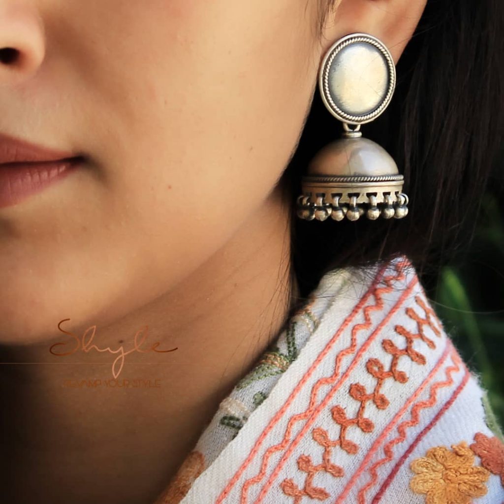 silver-jhumka-earrings-design-9