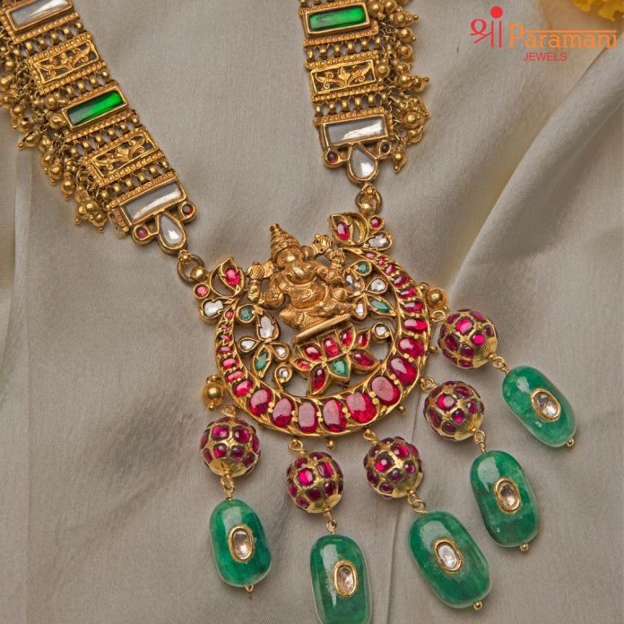 Designer Necklaces To Make Your New Year More Happening!! • South India ...