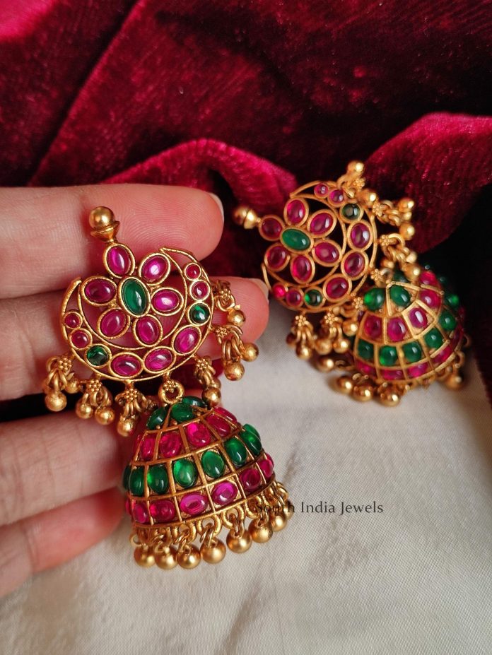 Check Out These Best Kemp Jhumka Designs That Are Drool-Worthy!