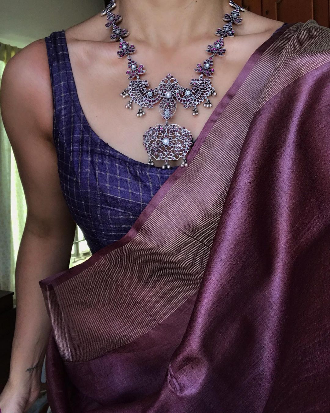 Rock A Saree & Silver Jewellery