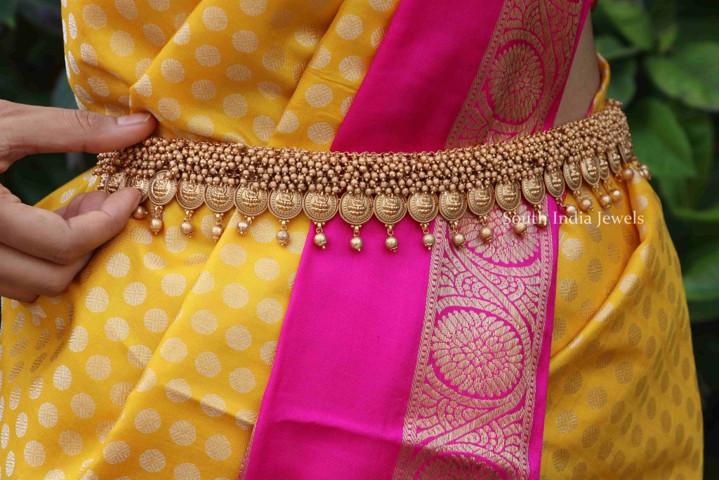 hip chain for silk saree