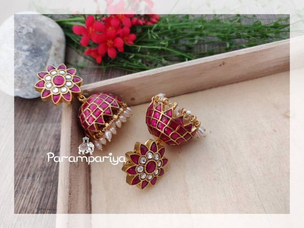 Traditional Kundan Earrings