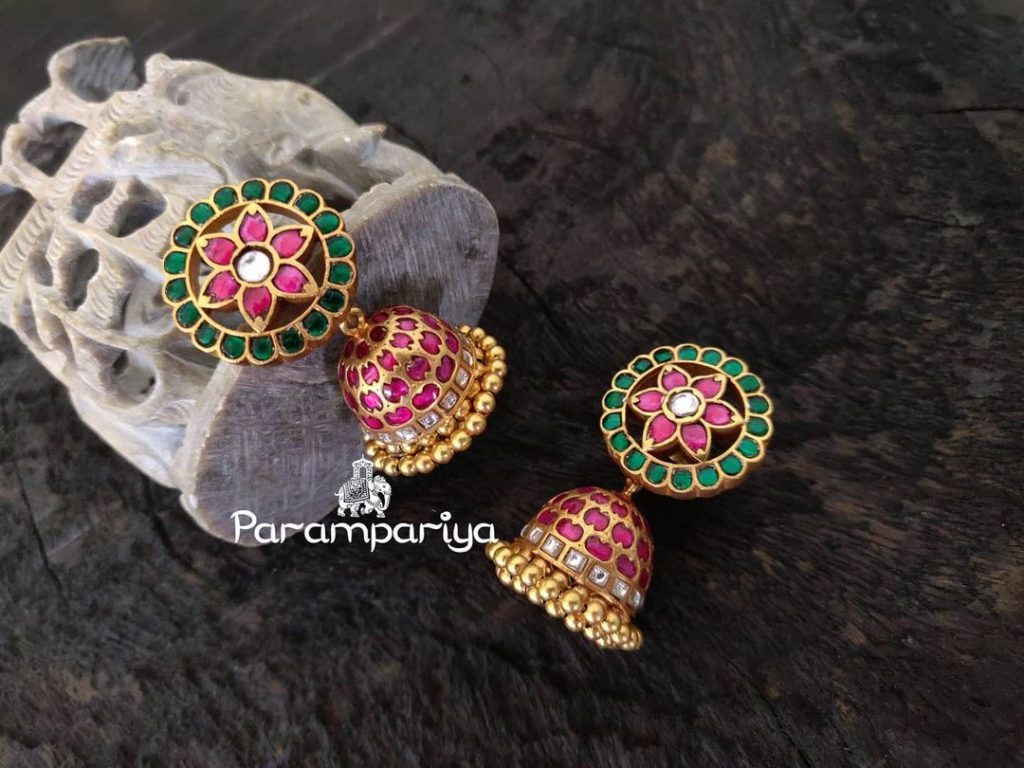 Traditional Kundan Earrings