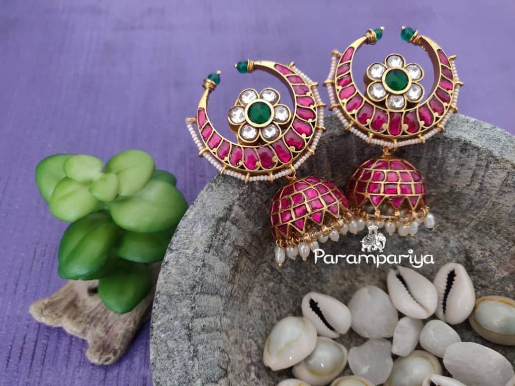 Traditional Kundan Earrings