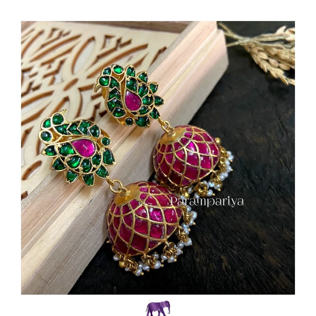 Traditional Kundan Earrings