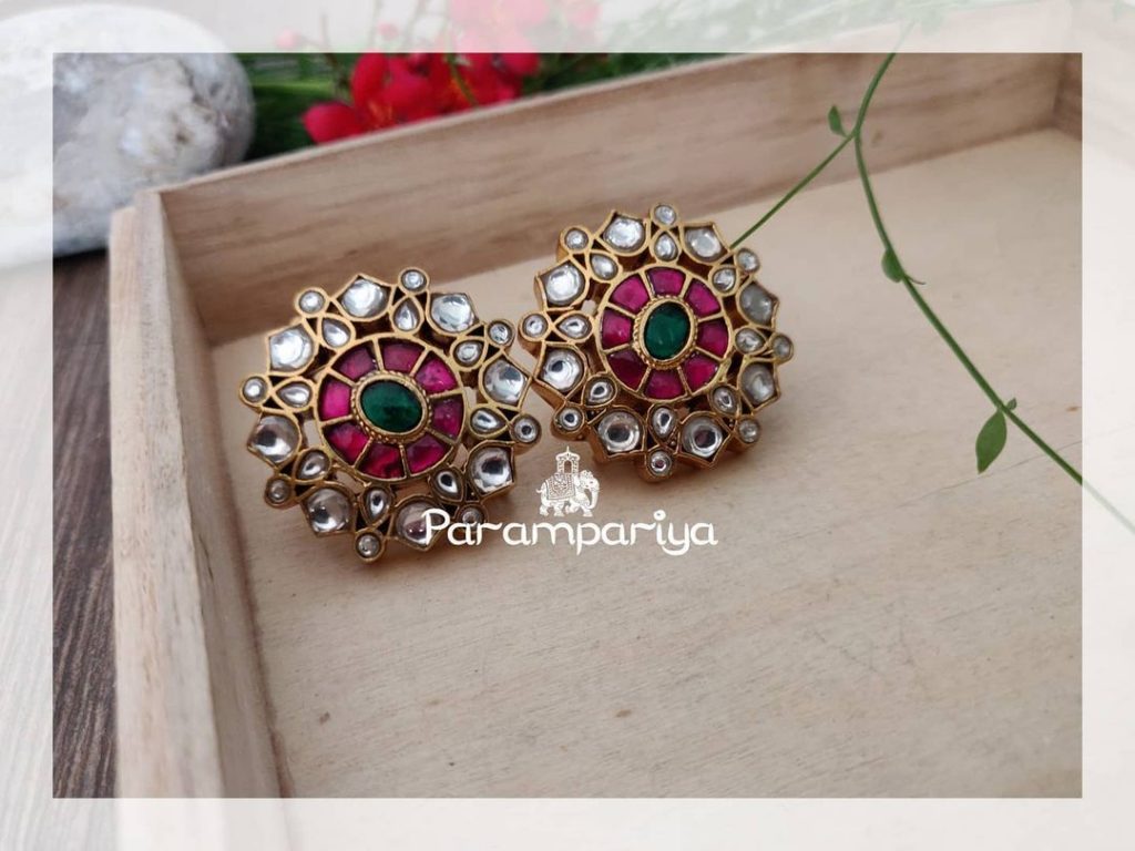 Traditional Kundan Earrings