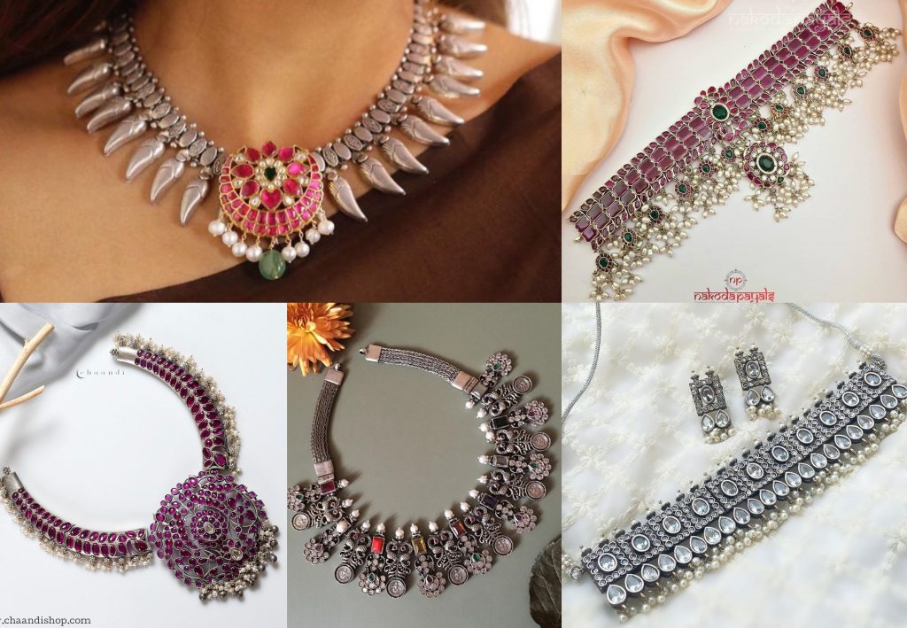 Silver Necklace Designs