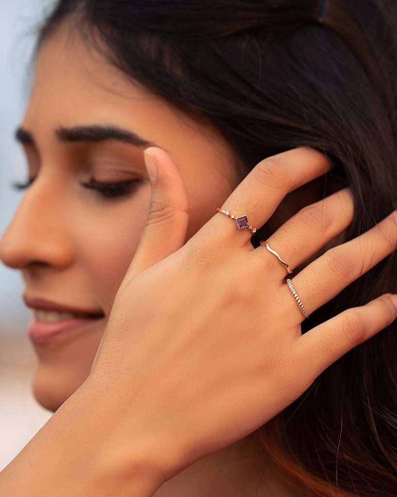 Dainty Minimalistic Diamond Jewellery