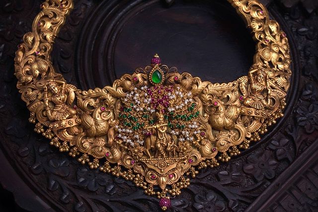 Heavy Temple Jewellery