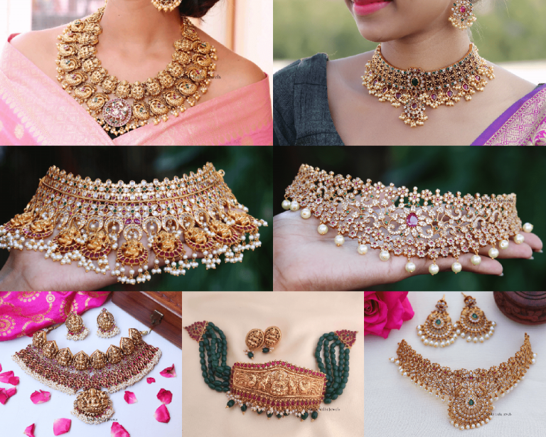 South Indian Bridal Choker |  Latest New Jewellery