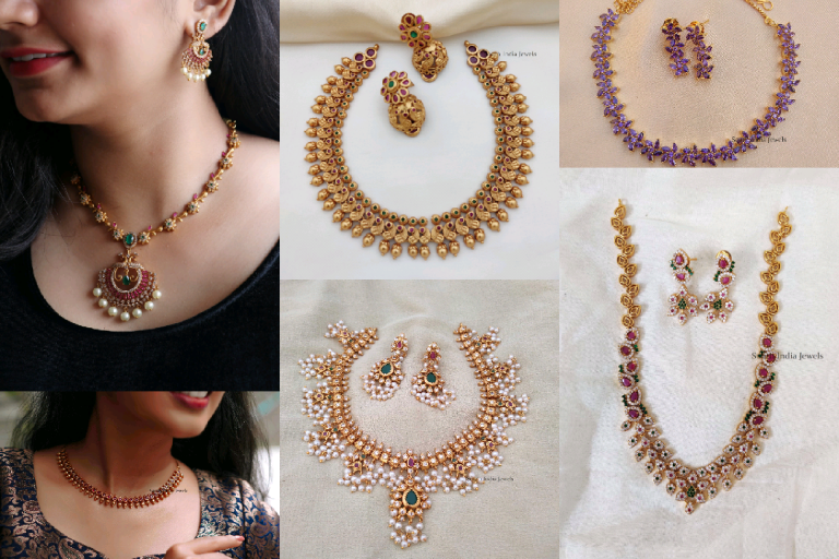 South Indian Necklace Designs| New Latest Designs