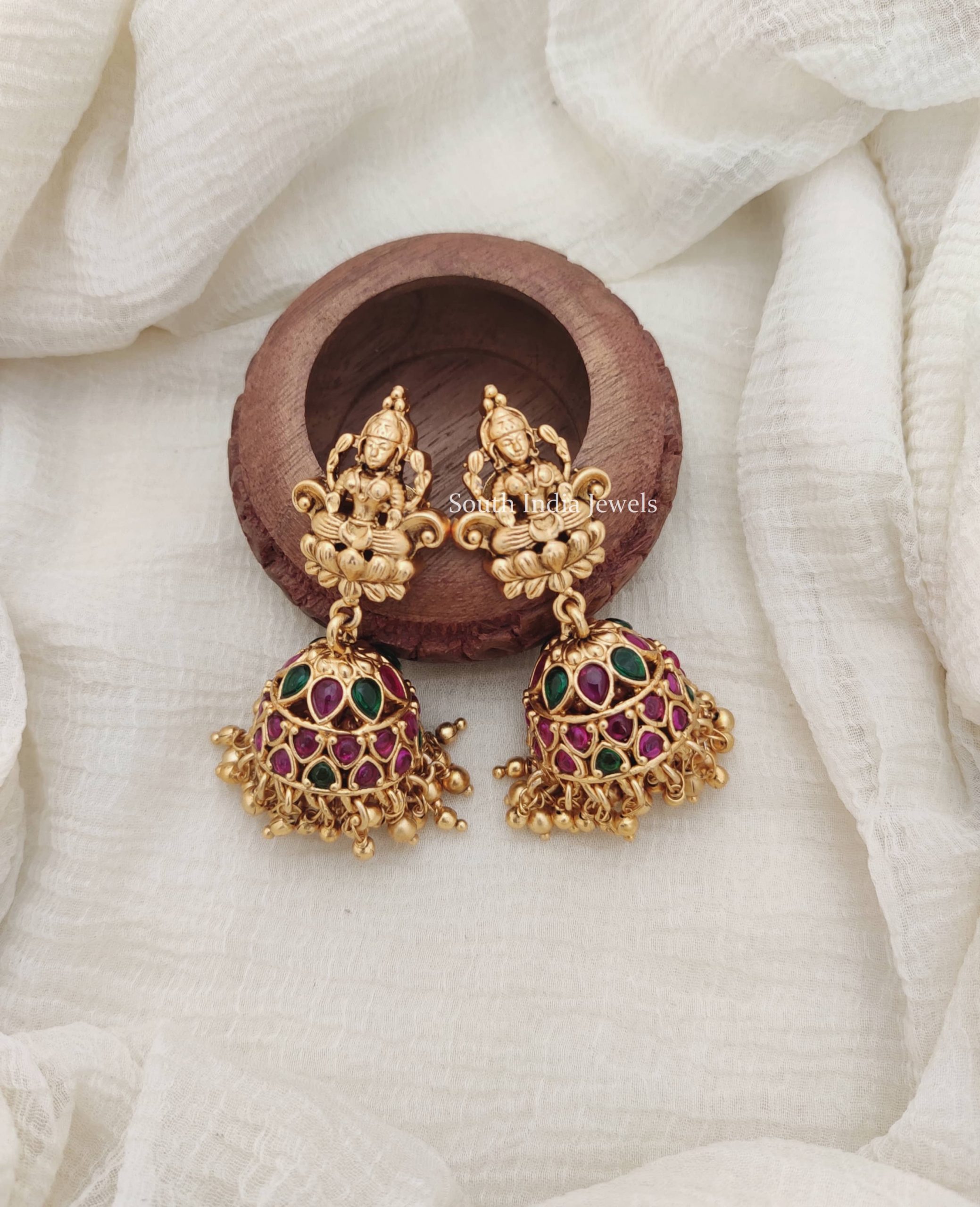 Antique Temple Jhumkas