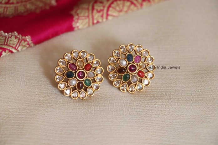 South Indian Earrings Tops | New Latest Designs • South India Jewels