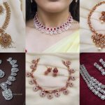 Traditional White Stone Necklace Designs | New Latest Designs