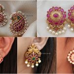 South Indian Earrings Tops | New Latest Designs