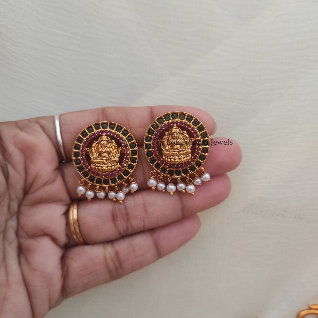 South Indian Temple Ear Stud