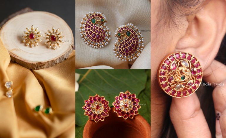 Traditional Big Stud Earrings | New Latest Designs