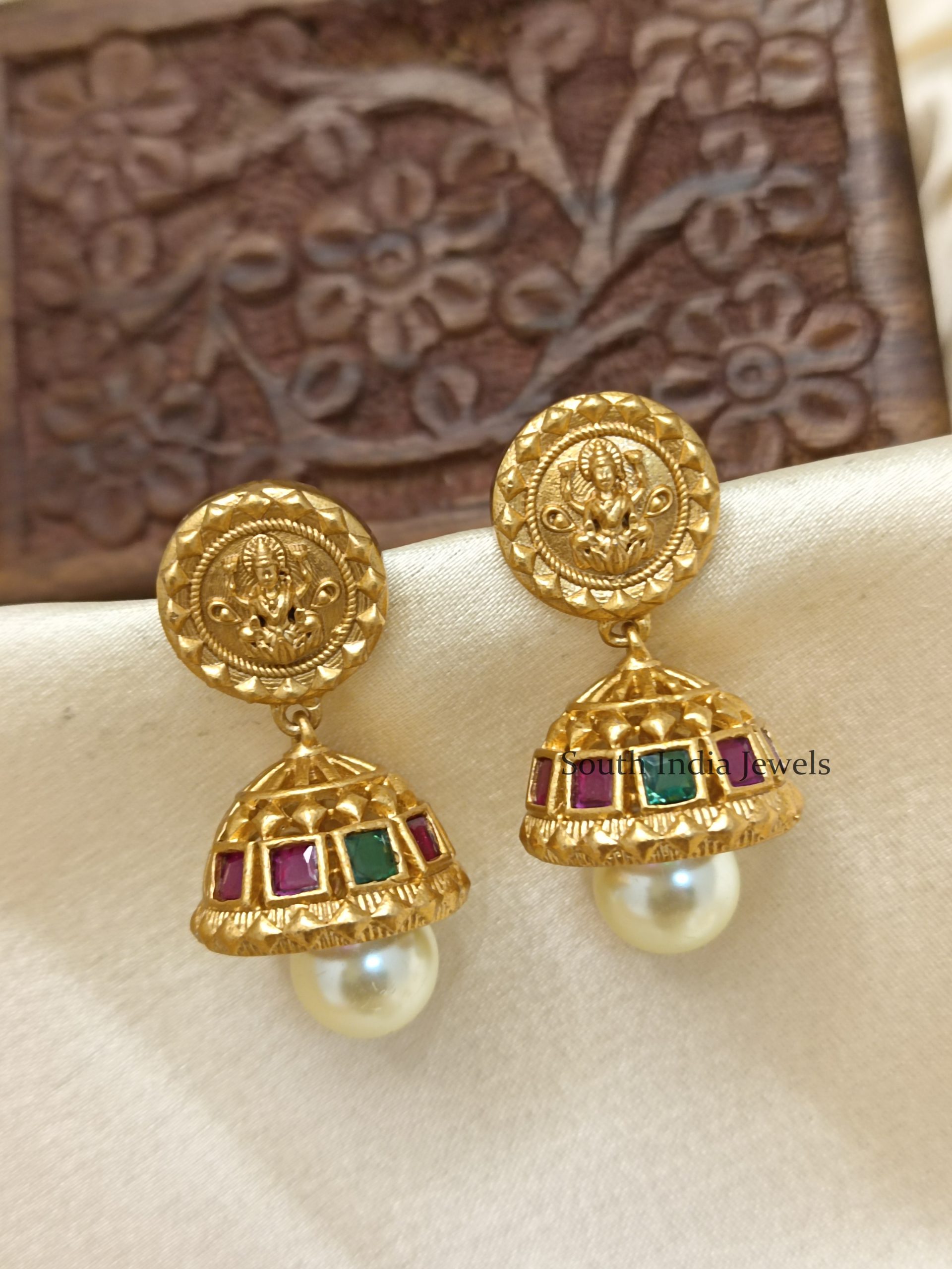 Traditional Lakshmi Jhumka Designs