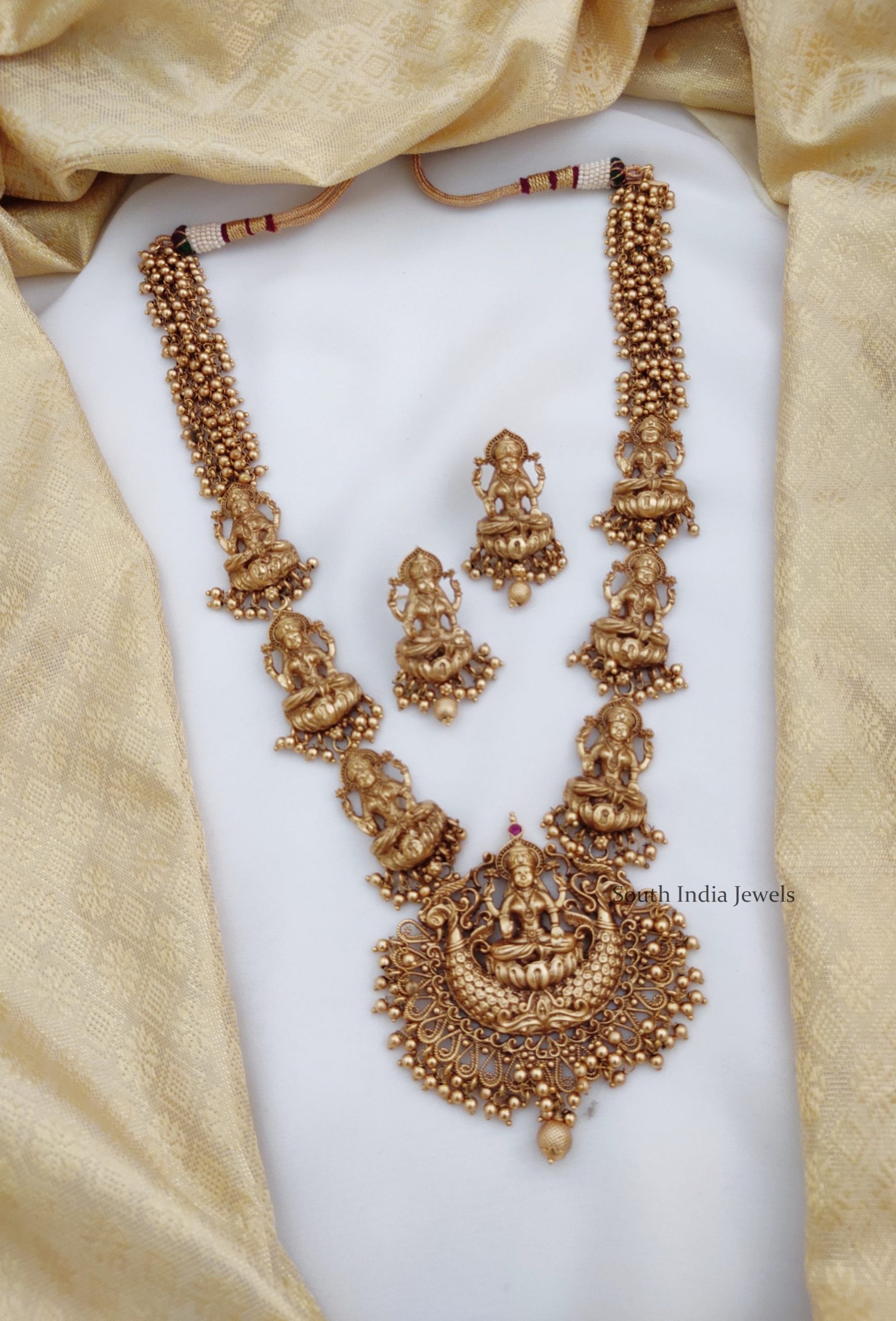 Long Haram Designs Trending Latest 2022 South India Jewels