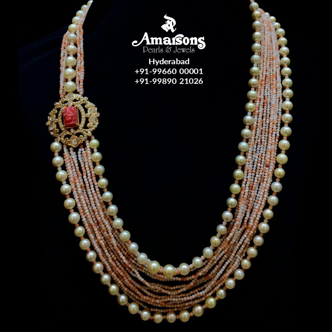 Gold pearl haram designs