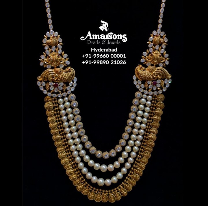 Gold pearl haram designs