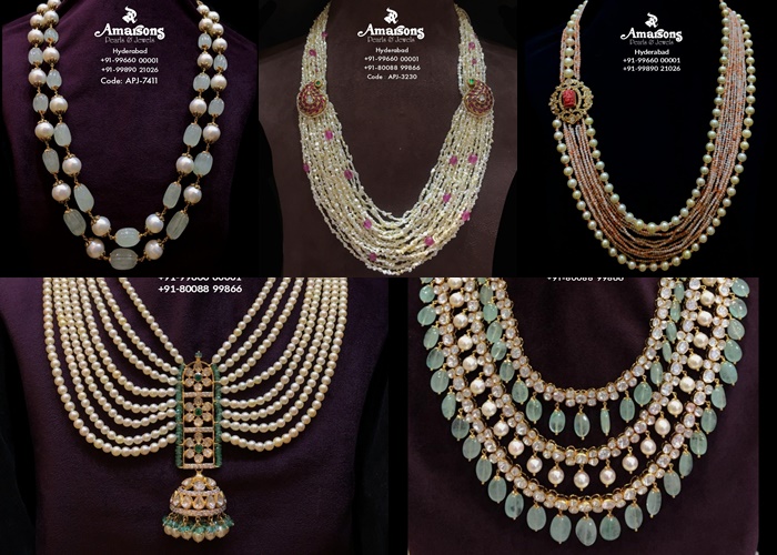 Gold Pearl haram designs