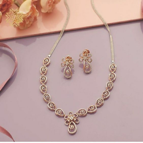 Fashionable Diamond Necklace Designs