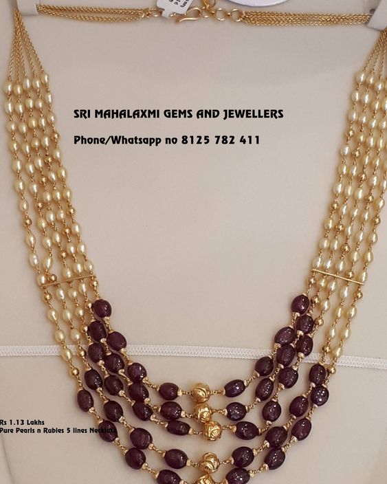 pearl haram designs in gold