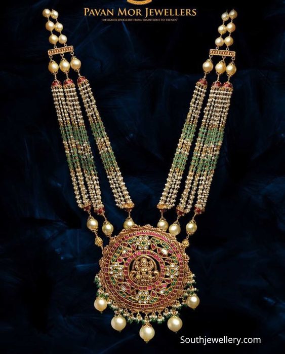 pearl haram designs in gold