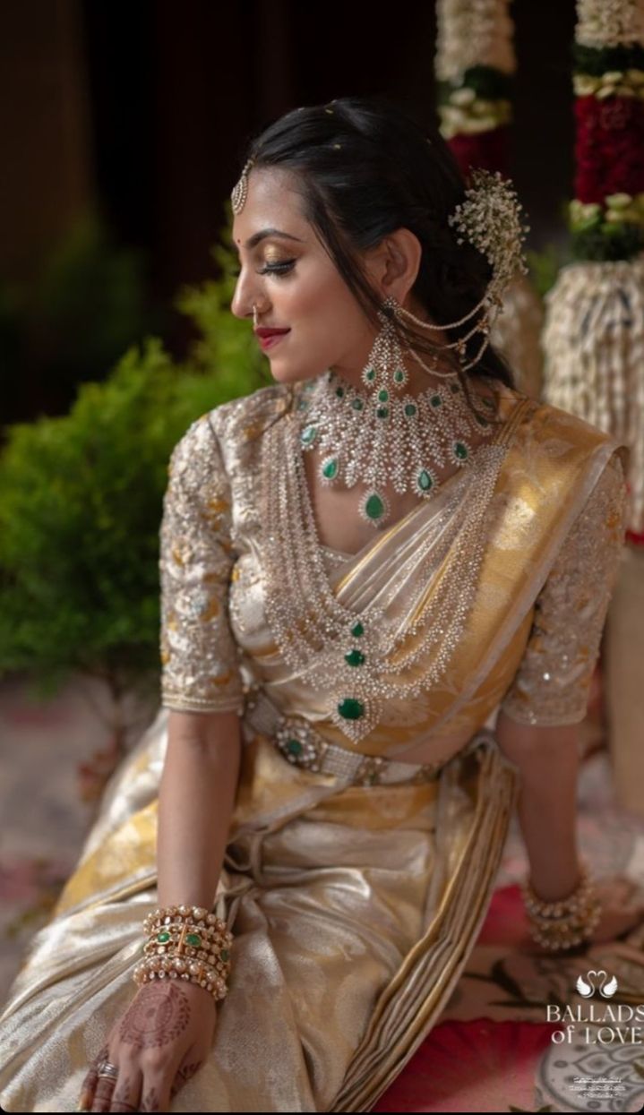 Bridal diamond haram designs
