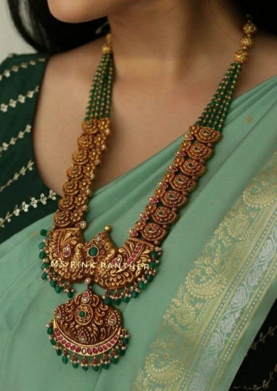 Bridal Gold Haram Designs