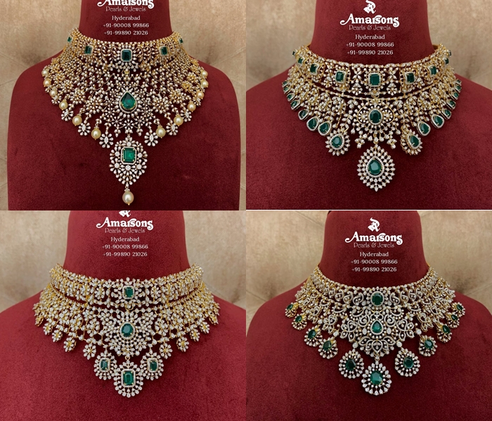 Diamond Choker Collection From 'Amarsons Collection'