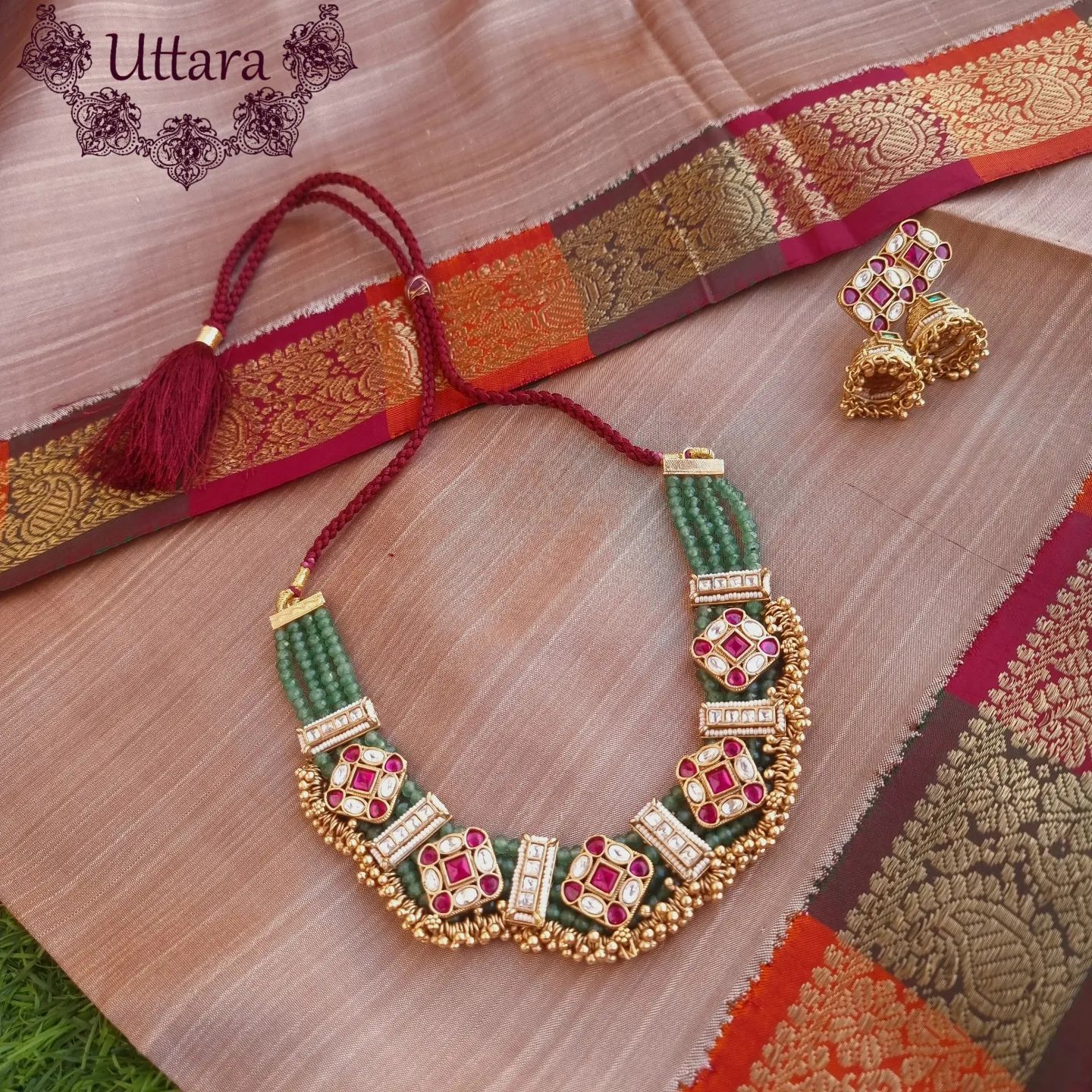 Imitation Necklace Sets From 'Uttara Designs'