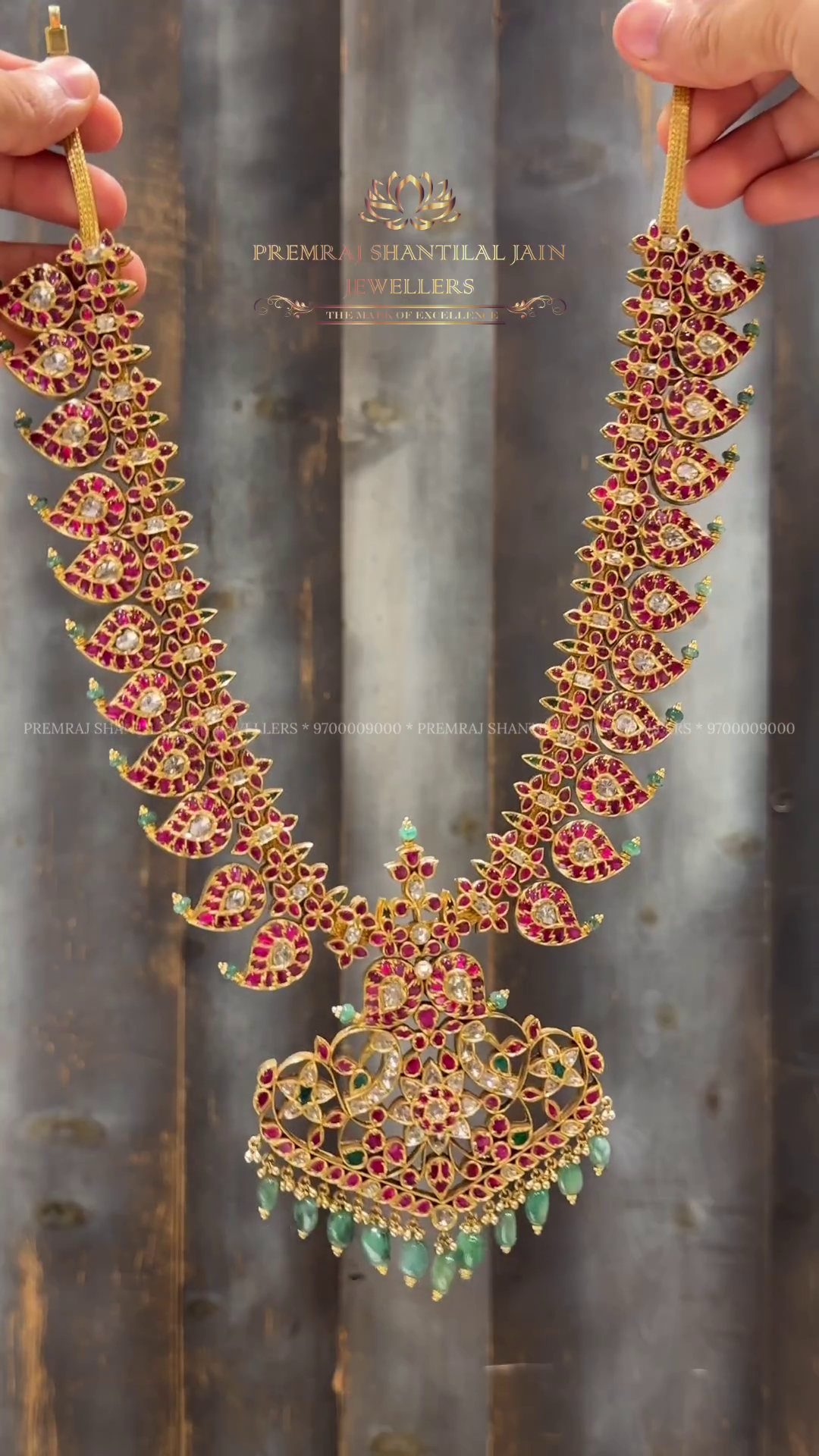 Kundhan Mango Haram From 'Premraj Shantilal Jain Jewellers'
