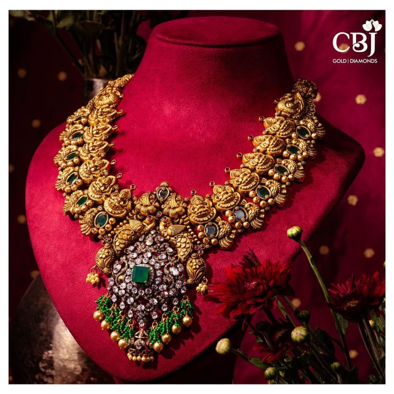 Nakshi Fusion Necklace From 'CBJ Gold'