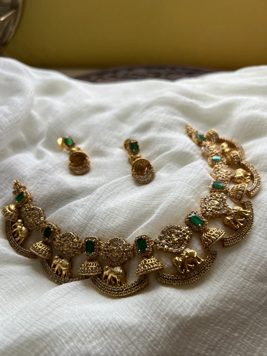 Elephant Necklace Set From ‘House of Jhumkas’
