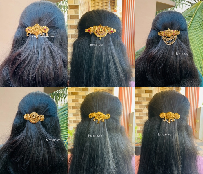 Antique Lakshmi Hair Clip From 'Suvitamara Designs'