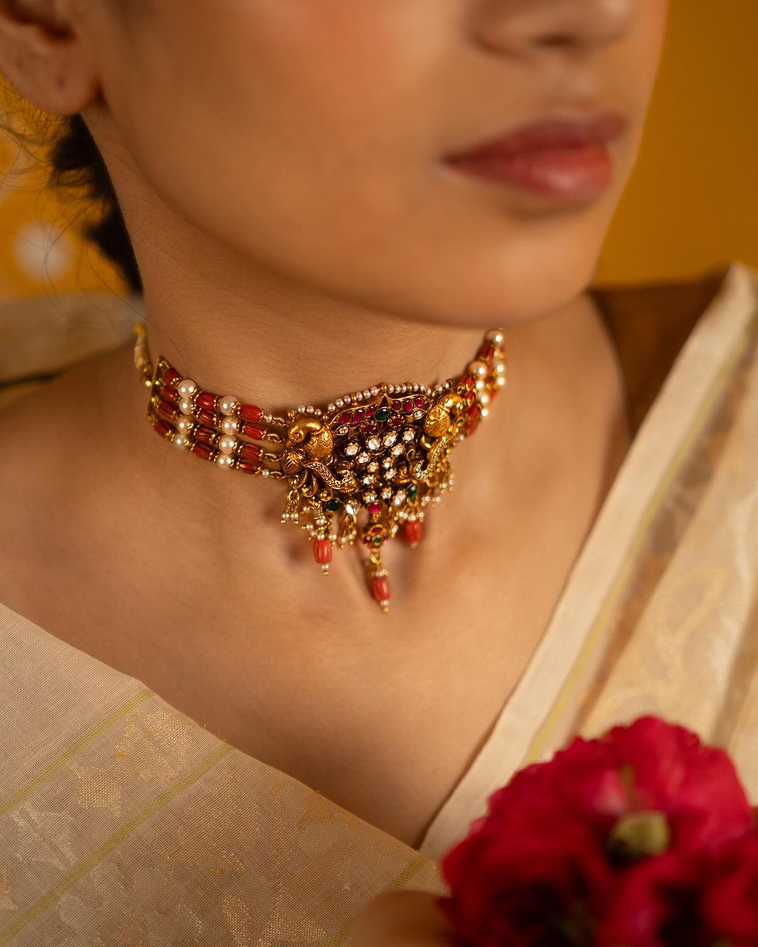 Handcrafted Hiral Choker From 'Divas Mantra'