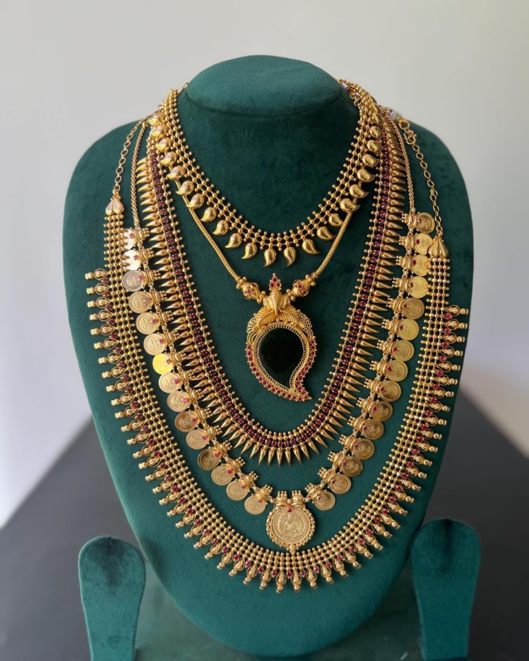 Gorgeous Kerala Wedding Jewellery Set From 'Zivah Jewels'