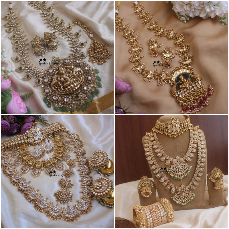 Traditional Bridal Sets From 'Sparkles By Archana'