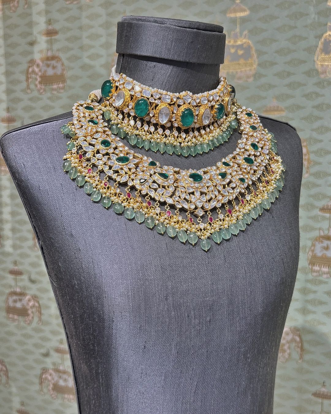 Gold Plated Necklace And Long Necklace From 'Rajatamaya'