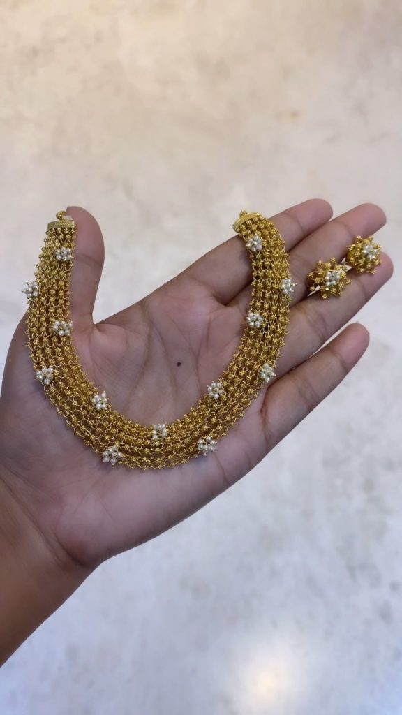 Antique Necklace Collection From 'Sri Vasavi Thanga Malligai'