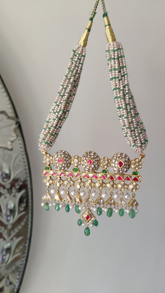 Diamond Polki Tevta Necklace From 'Chhatrala Jewels'