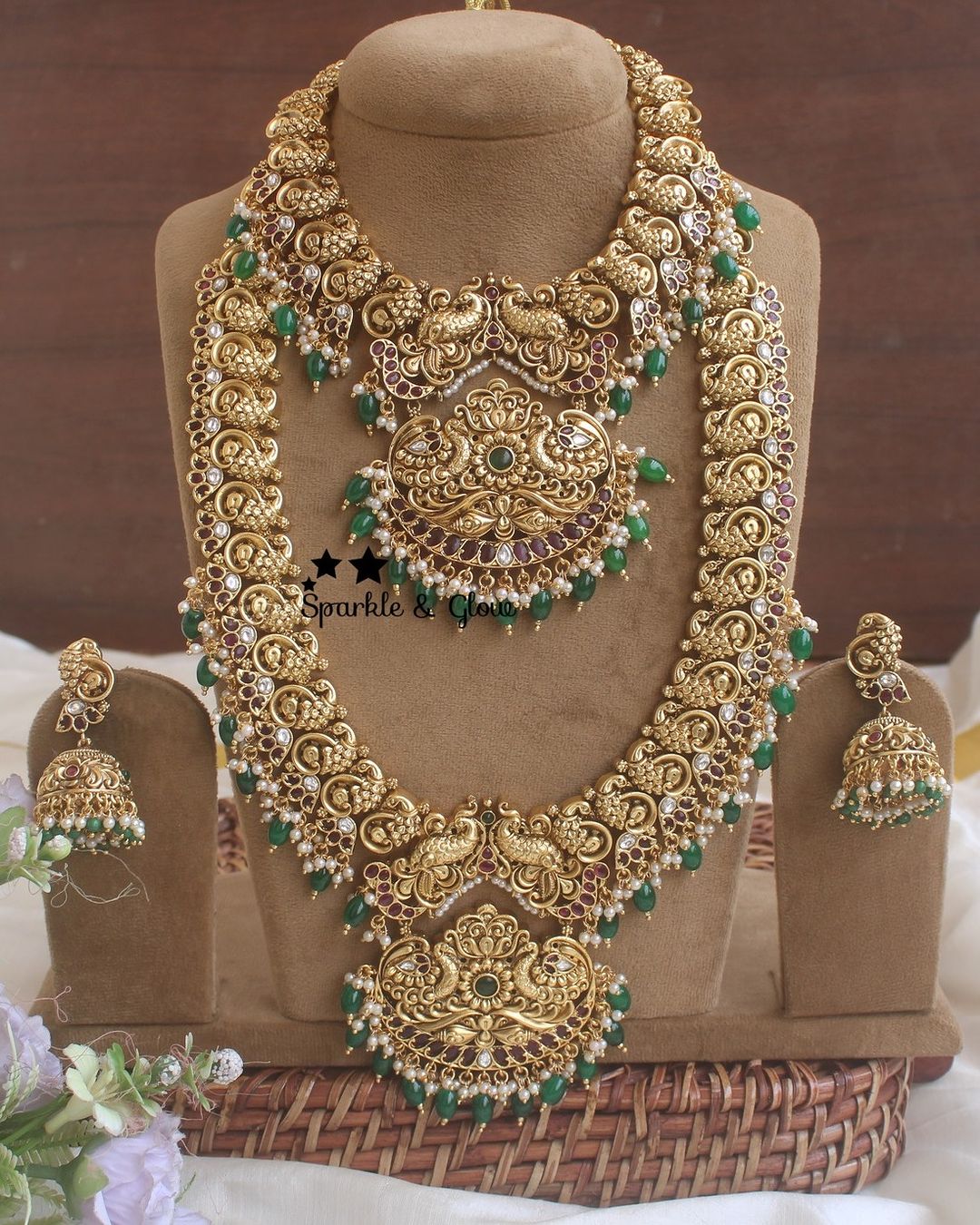 Gold Finish Jewellery Sets From 'Sparkle By Archana'