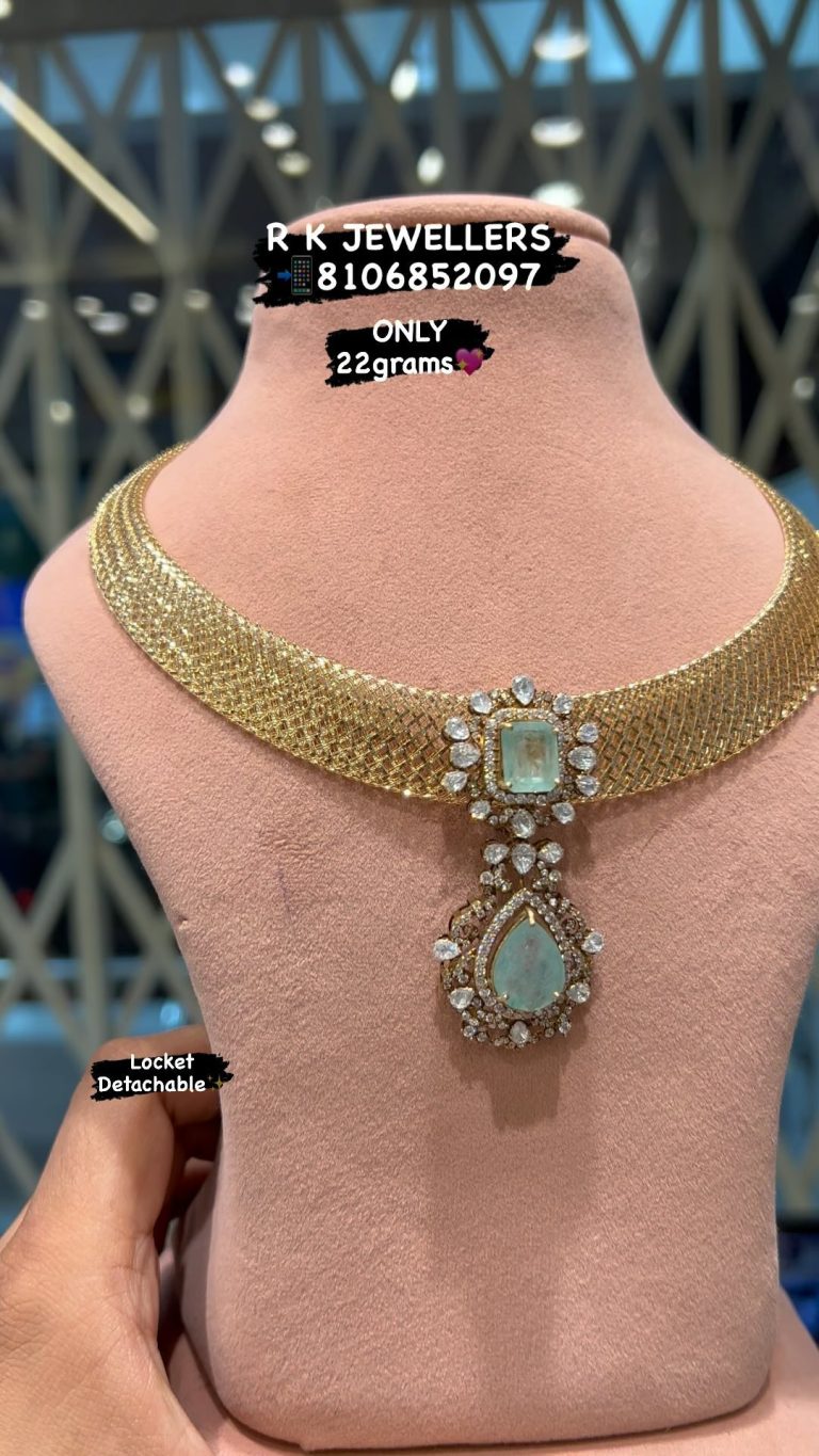 Gold Victorian Necklace From 'RK Jewellers'
