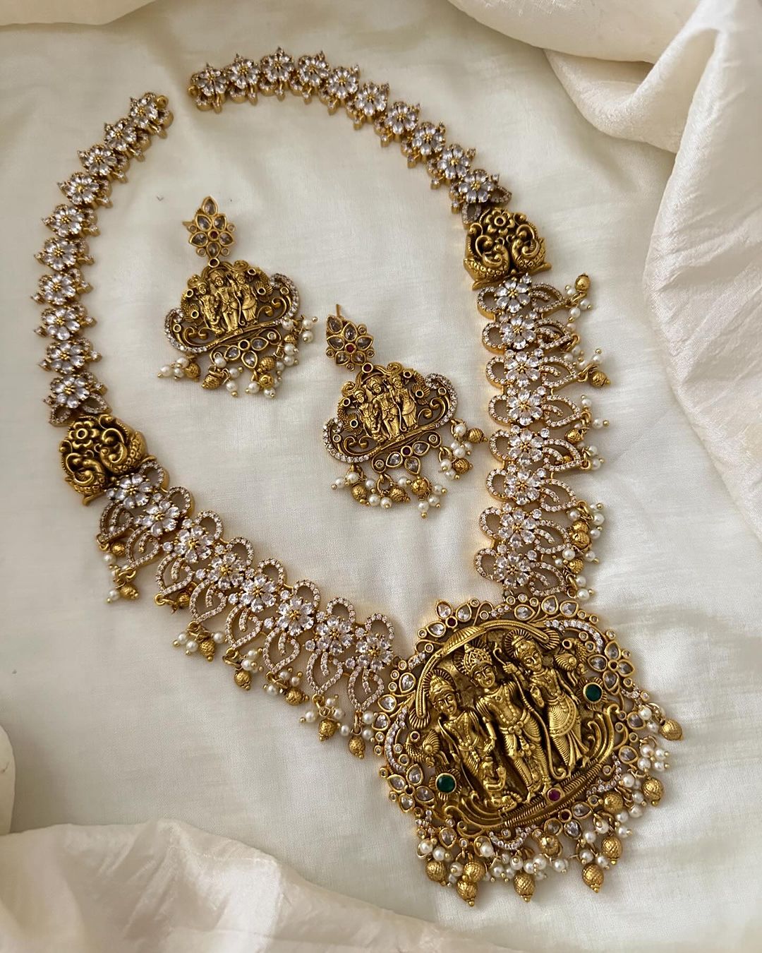 Antique Long Necklace From 'Vriksham'